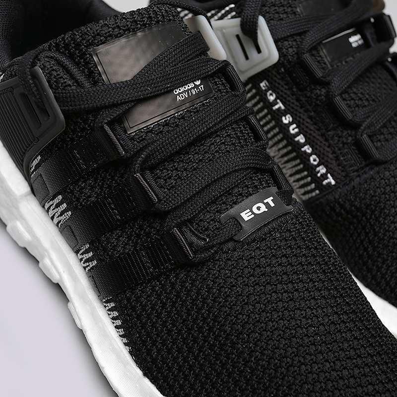 мужские черные кроссовки adidas EQT Support 93/17 BY9509 - цена, описание, фото 3